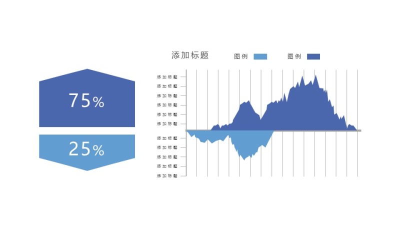 彩色简约汇报数据PPT图表-9