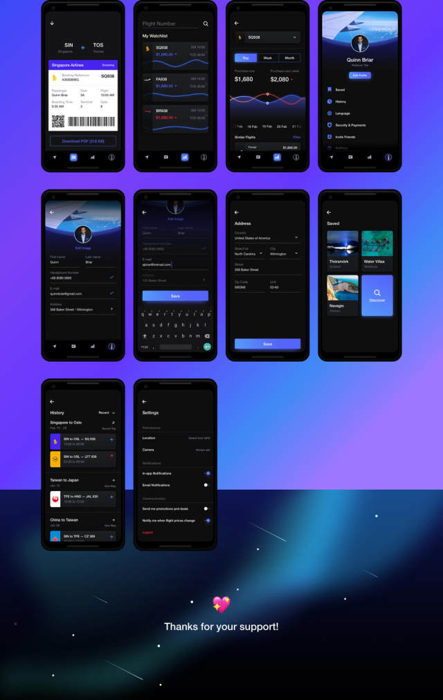 适用于Sketch的旅行和飞行Android UI工具包。,Cosmos UI工具包 适用于Sketch的旅行和飞行Android UI工具包。,Cosmos UI工具包