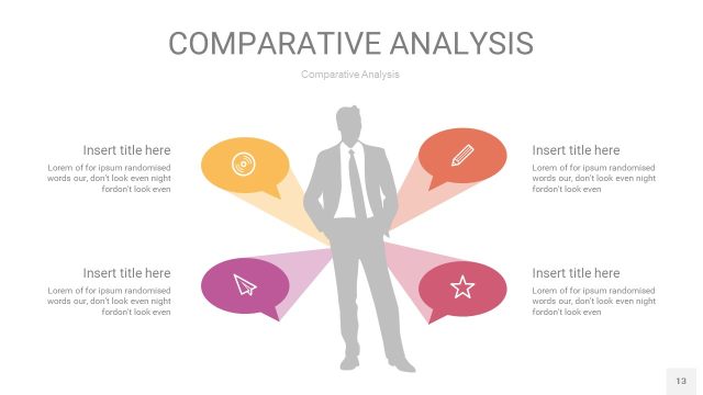 黄紫色用户人群分析PPT图表13