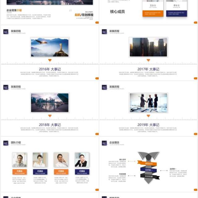 商务企业产品宣传公司介绍PPT模板 商务企业产品宣传公司介绍PPT模板