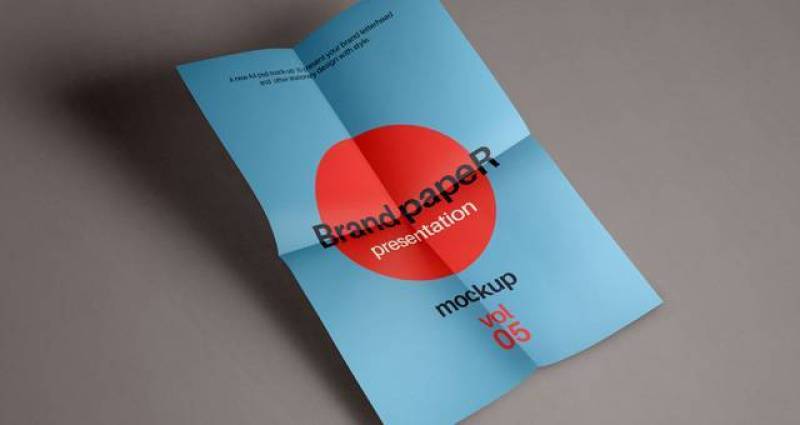Psd A4 Paper Mock-Up Vol5