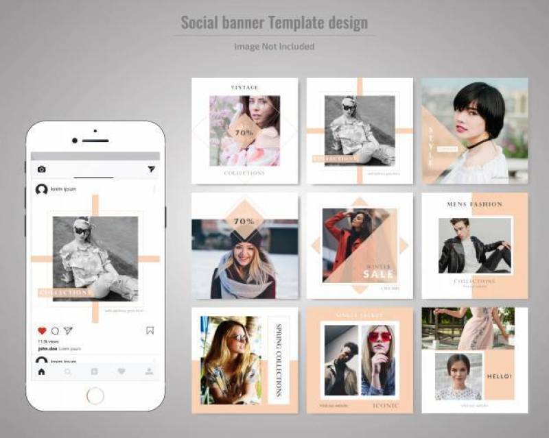 Fashion Social Media Post Template