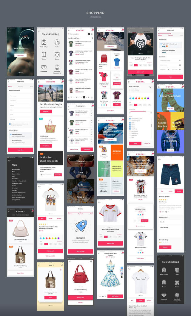 超过200个iOS屏幕和数百个用户界面元素ui工具包sketch源文件打包下载 超过200个iOS屏幕和数百个用户界面元素ui工具包sketch源文件打包下载