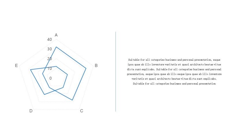 扁平化多彩数据PPT图表-31