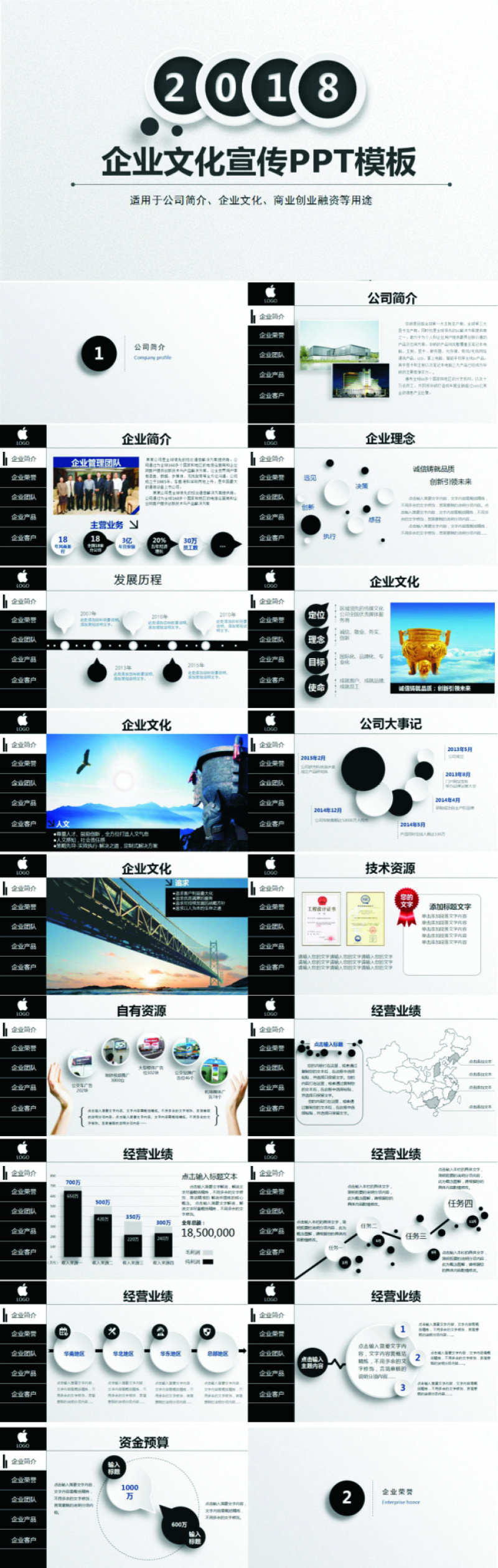 微立体年终工作总结汇报计划PPT