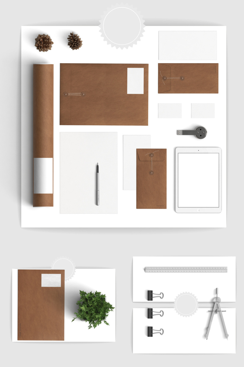 产品设计办公VI样机素材