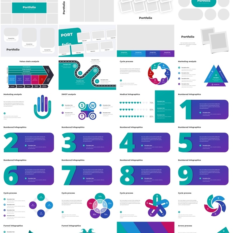 112页公司创意项目提案PPT模板可插图Company Creative Proposal [animated]