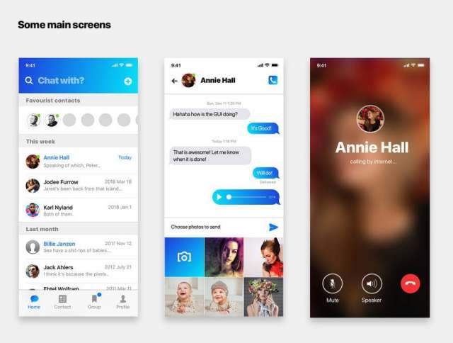 适用于社交网络移动应用程序的神奇UI工具包.Duen UI KIT 适用于社交网络移动应用程序的神奇UI工具包.Duen UI KIT