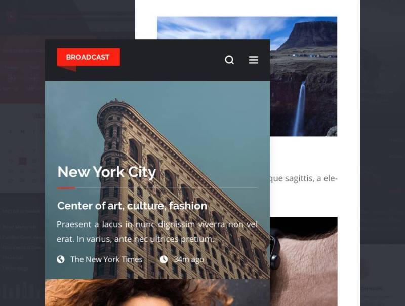 用于移动应用程序的高度抛光的UI套件,广播移动UI套件 用于移动应用程序的高度抛光的UI套件,广播移动UI套件
