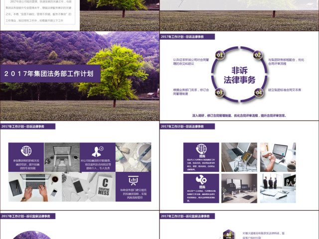 简约清新法务部2017年工作计划 简约清新法务部2017年工作计划