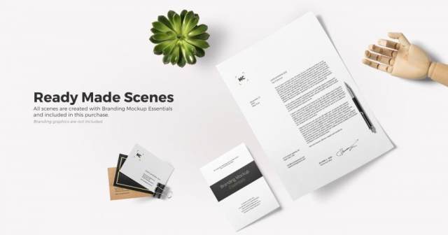丰富的品牌VI展示样机PSD源文件打包下载 Branding Mockup Essentials 丰富的品牌VI展示样机PSD源文件打包下载 Branding Mockup Essentials