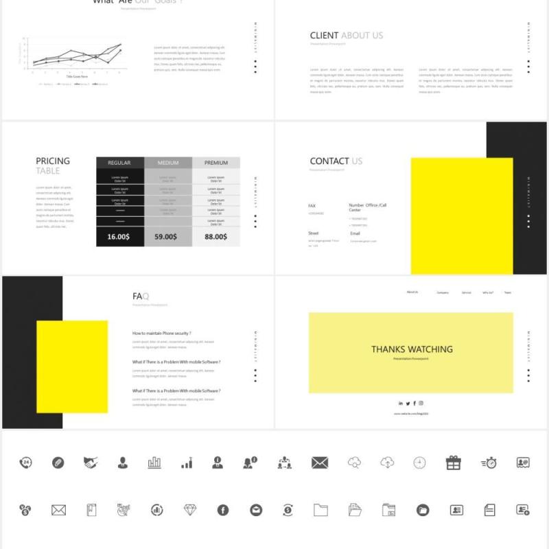 多用途多功能企业宣传介绍PPT图片排版设计模板Multipurpose Corporate Powerpoint Presentation