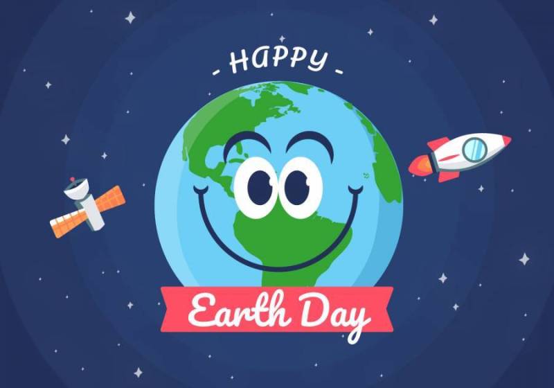 地球日背景图