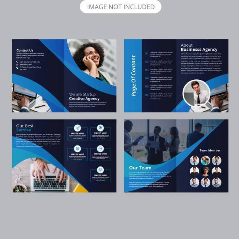 Corporate brochure template