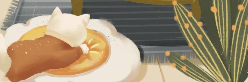 中国传统文化二十四节气冬至插画海报背景配图PSD竖版素材56