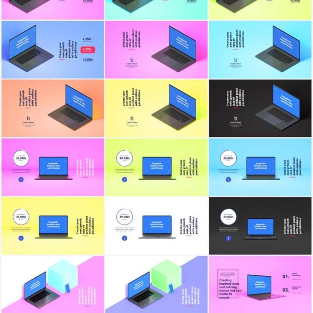 创意手机电脑模型动态演示PPT动画设计素材Animated Special Mockups 创意手机电脑模型动态演示PPT动画设计素材Animated Special Mockups
