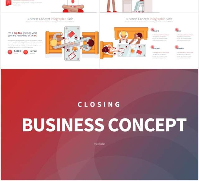 11套色系商业经营理念创意插画PPT人物素材Business Concept - PowerPoint Infographics 11套色系商业经营理念创意插画PPT人物素材Business Concept - PowerPoint Infographics