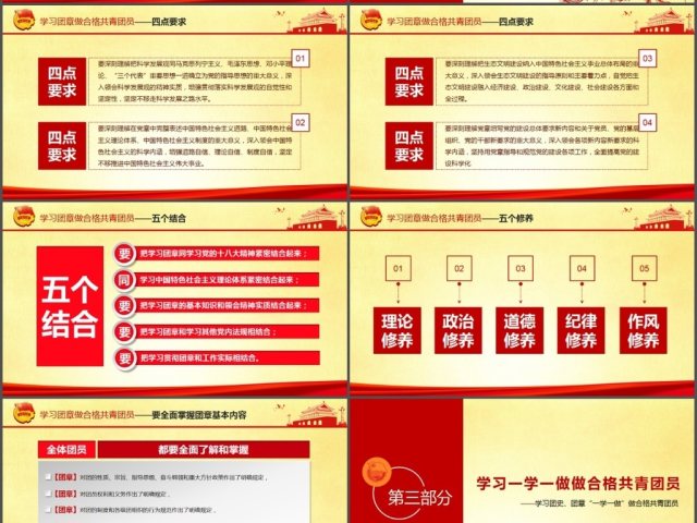 做合格共青团员团史团章一学一做学习PPT 做合格共青团员团史团章一学一做学习PPT