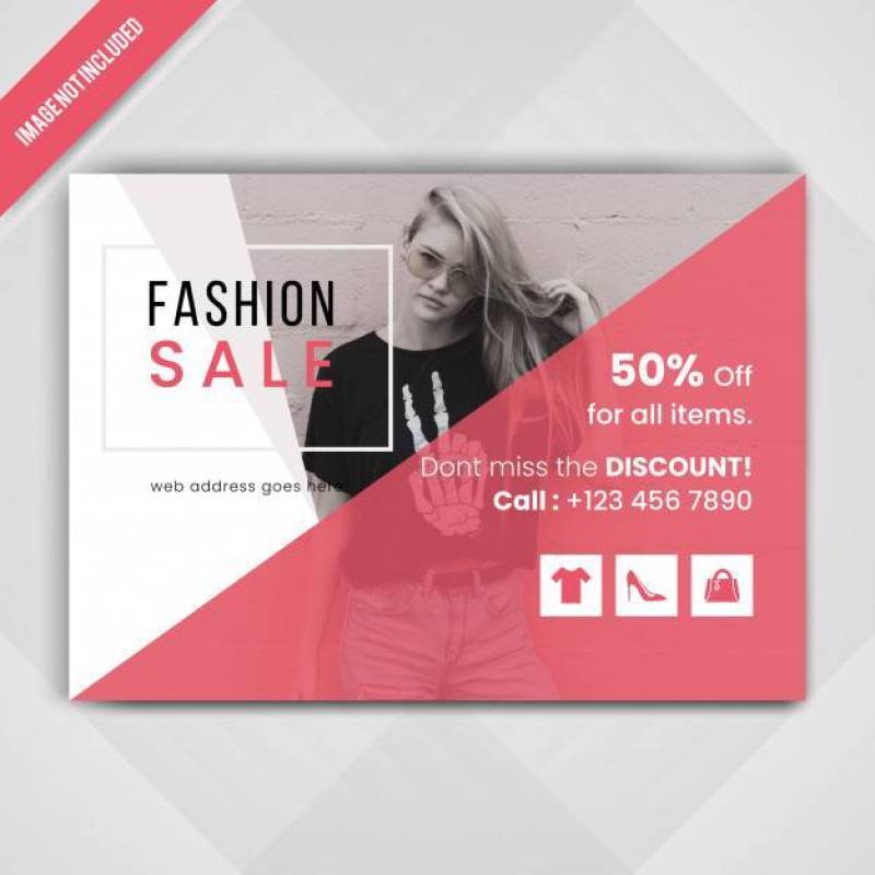 Fashion Sale Horizontal Flyer