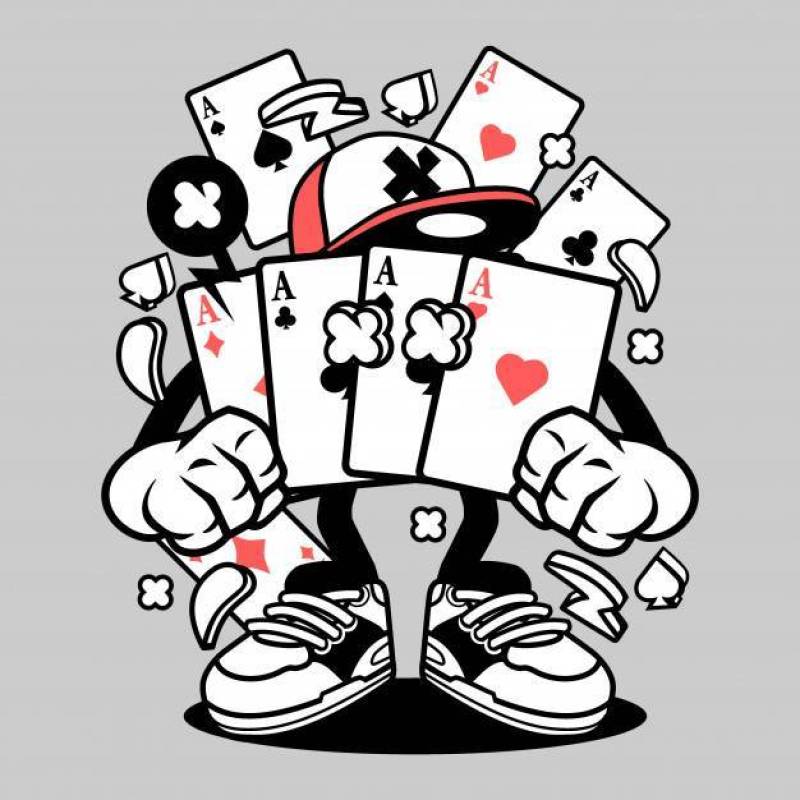 Playing Card Cartoon