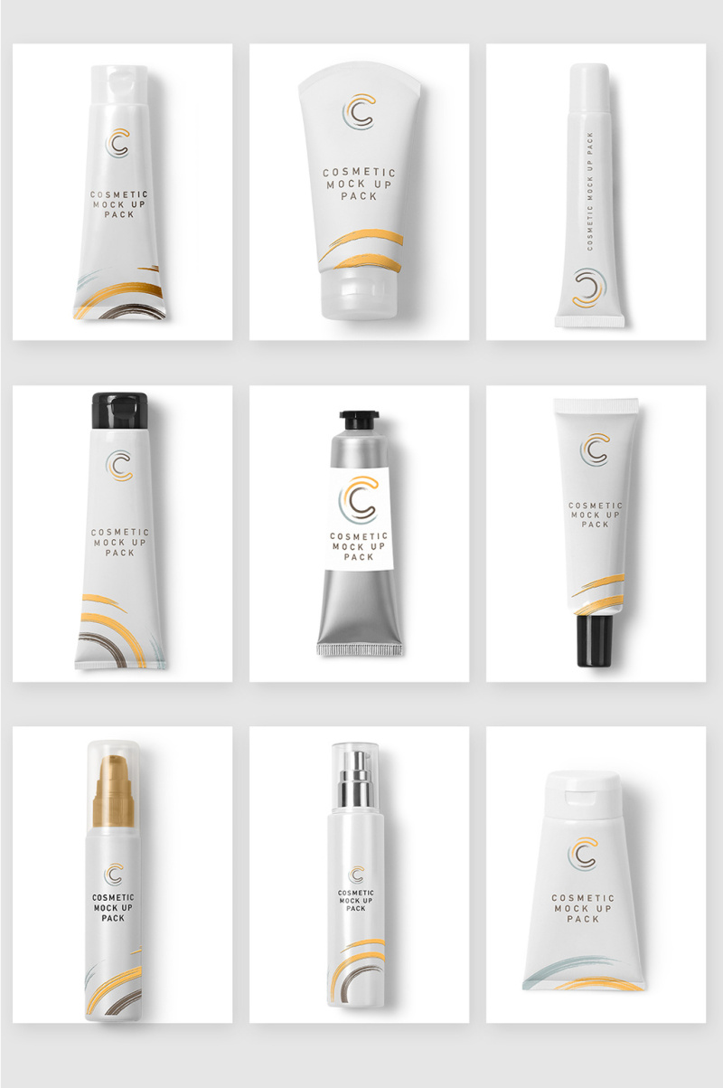 美容护肤化妆品素材