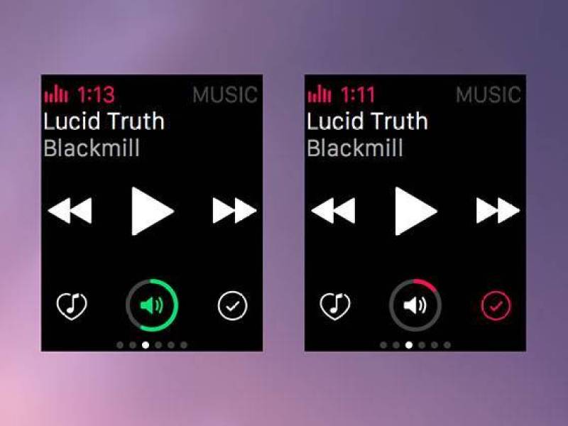 Now Playing Watch OS 2