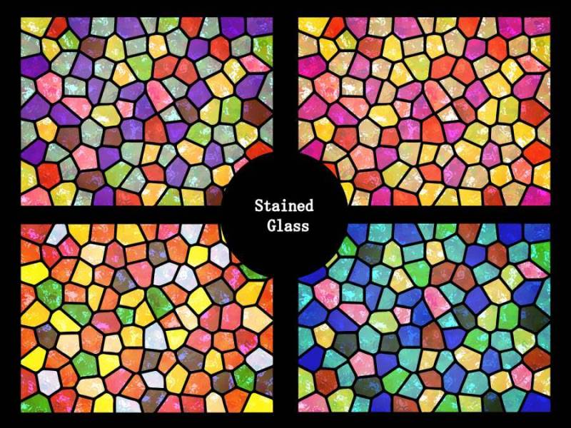 彩色玻璃背景（窗口）