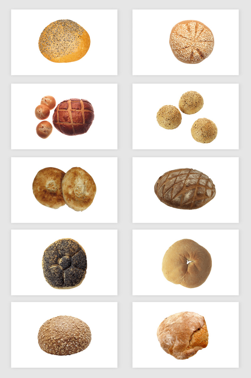 高清免抠png面包素材