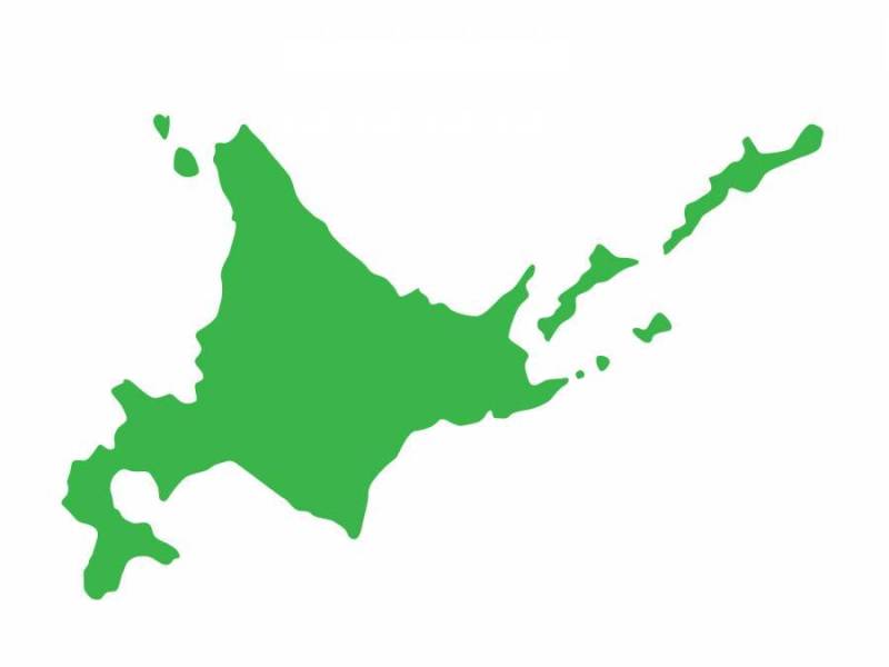 北海道的轮廓