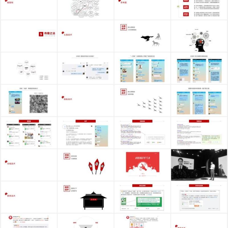 180页实用社群营销全套实战运营培训手册PPT模板