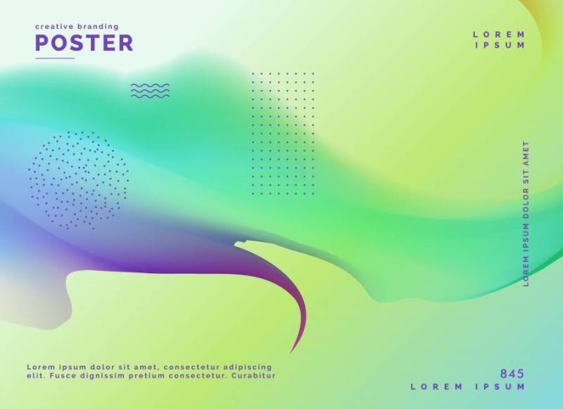 时尚流行的彩色网格背景