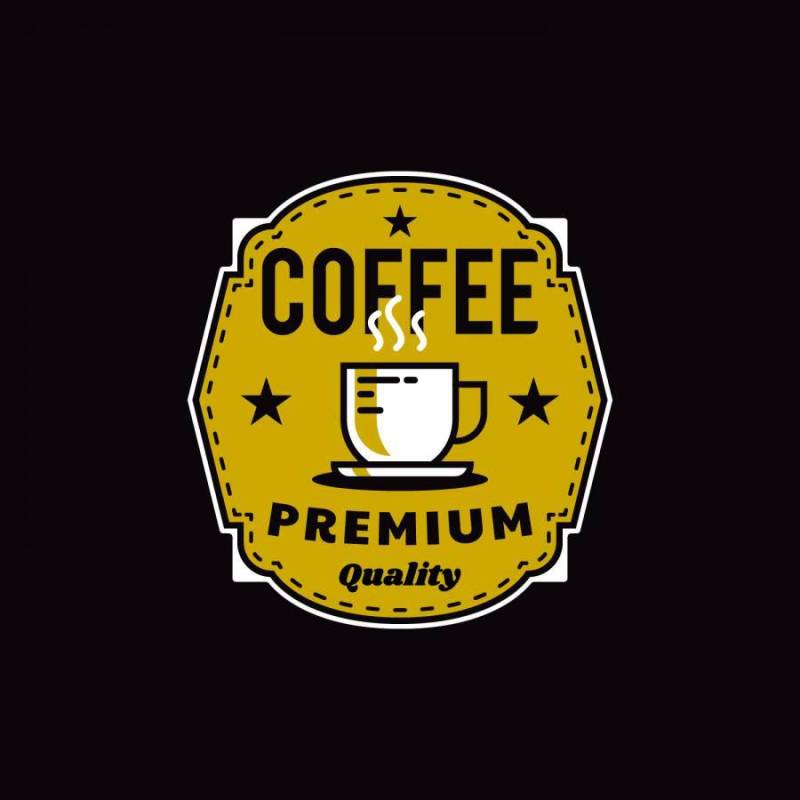 咖啡店徽标