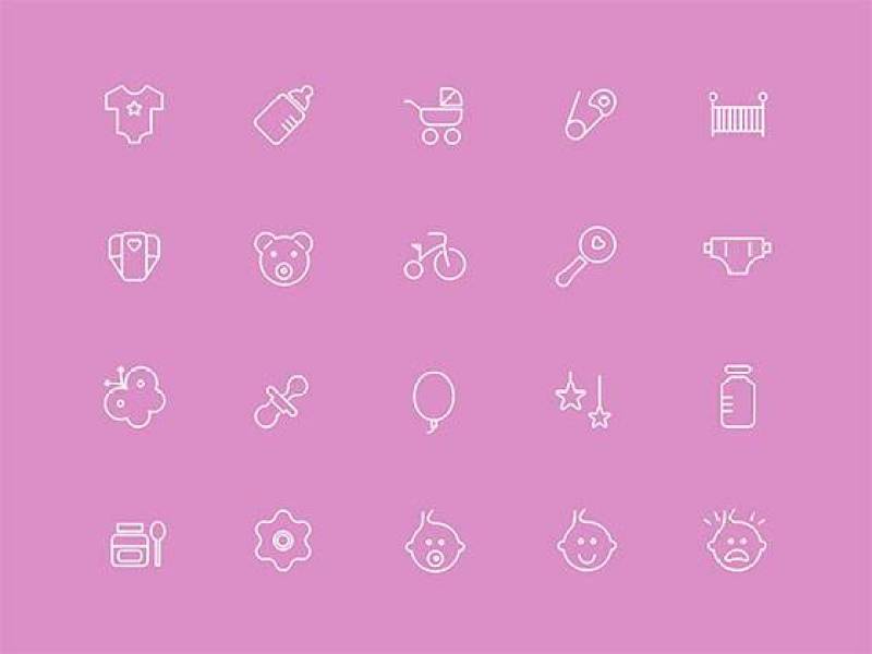 Baby Icon Set