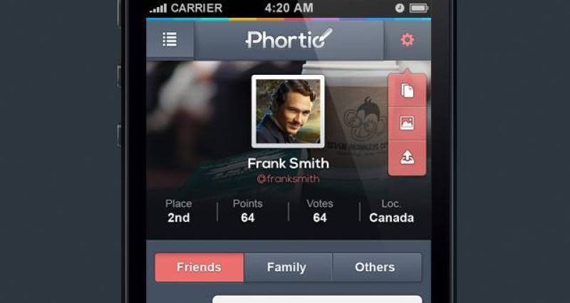 Phortio iPhone UI工具包PSD