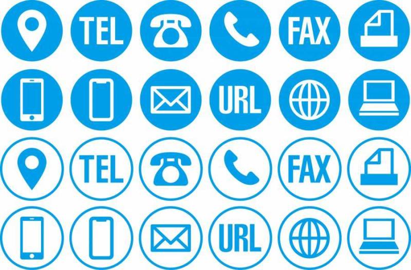 名片集的图标_ 03 _浅蓝色