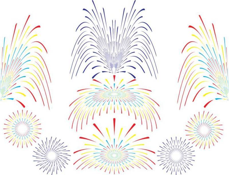 烟花矢量包