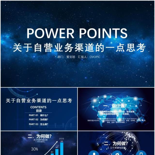 营销市场运营关于自营业务渠道的一点思考PPT模板 营销市场运营关于自营业务渠道的一点思考PPT模板