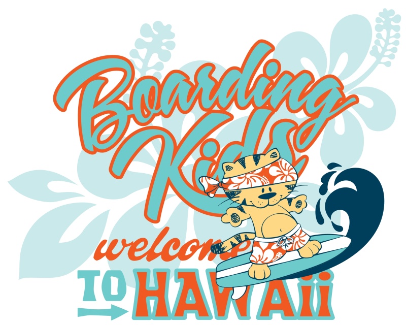 从库存矢量T恤印花设计6525