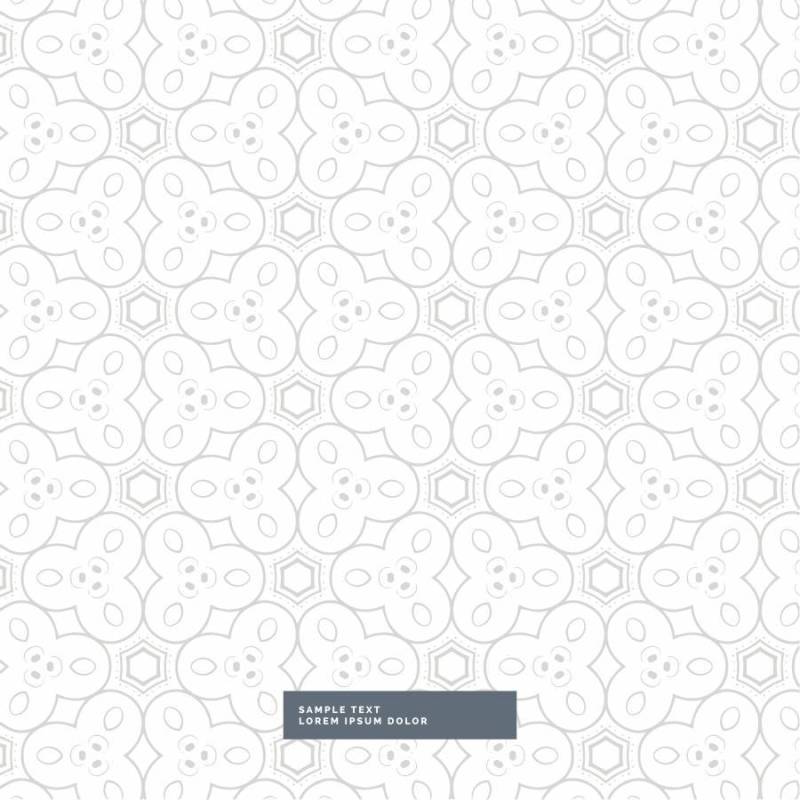 浅灰色的抽象形状图案设计在白色背景上