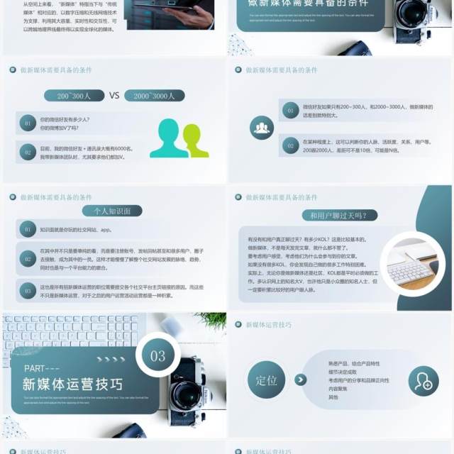 绿色简约风新媒体运营培训PPT模板 绿色简约风新媒体运营培训PPT模板