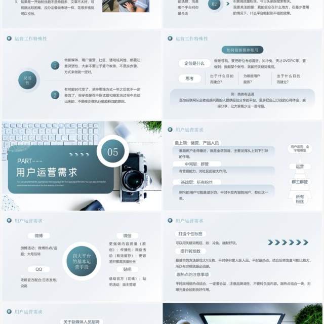 绿色简约风新媒体运营培训PPT模板 绿色简约风新媒体运营培训PPT模板