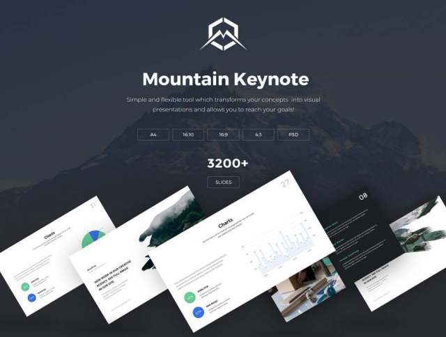 Mountain Keynote现代创意和商业演讲。,山主题演讲 Mountain Keynote现代创意和商业演讲。,山主题演讲
