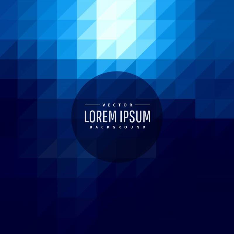 抽象发光的蓝色背景