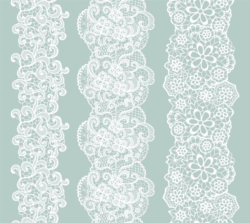 花边装饰和花卉图案18