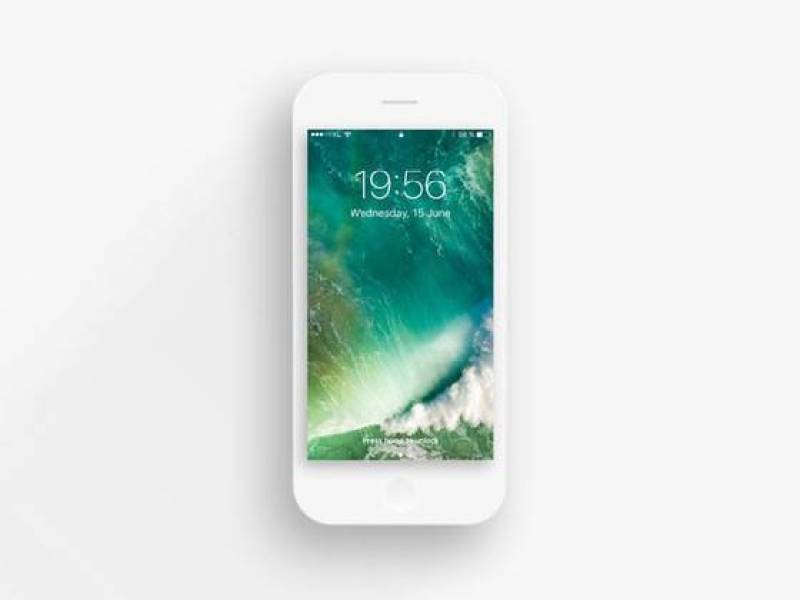 全色系扁平 iPhone 模型