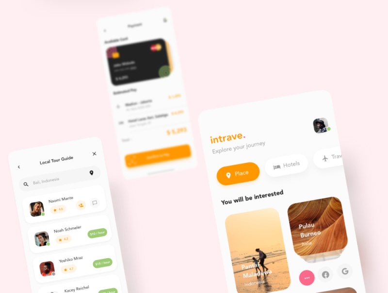 40+的移动应用程序的屏幕iPhone的iOS X屏幕,以提高您的工作流程,Intrave应用程序UI工具包 40+的移动应用程序的屏幕iPhone的iOS X屏幕,以提高您的工作流程,Intrave应用程序UI工具包