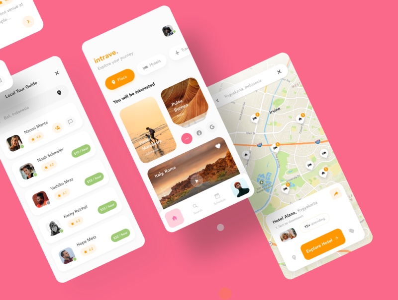 40+的移动应用程序的屏幕iPhone的iOS X屏幕,以提高您的工作流程,Intrave应用程序UI工具包 40+的移动应用程序的屏幕iPhone的iOS X屏幕,以提高您的工作流程,Intrave应用程序UI工具包