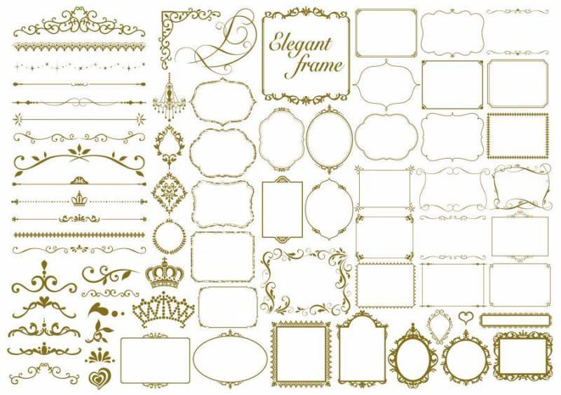 许多优雅的框架