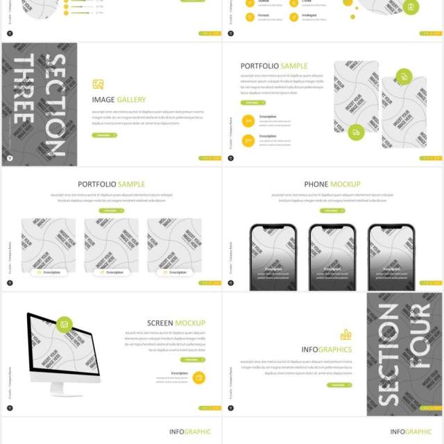 绿色生态环保PPT图片排版模板Ecosite - Eco Powerpoint Template 绿色生态环保PPT图片排版模板Ecosite - Eco Powerpoint Template