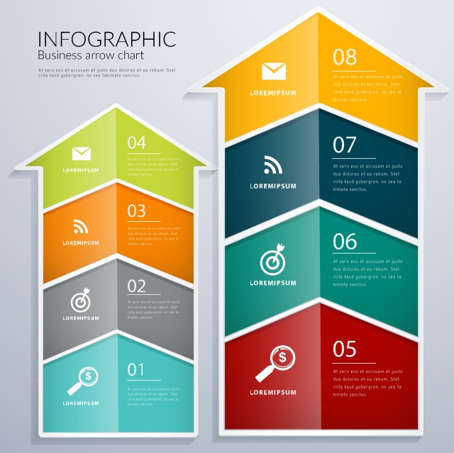 信息图表和业务设计矢量9（10）